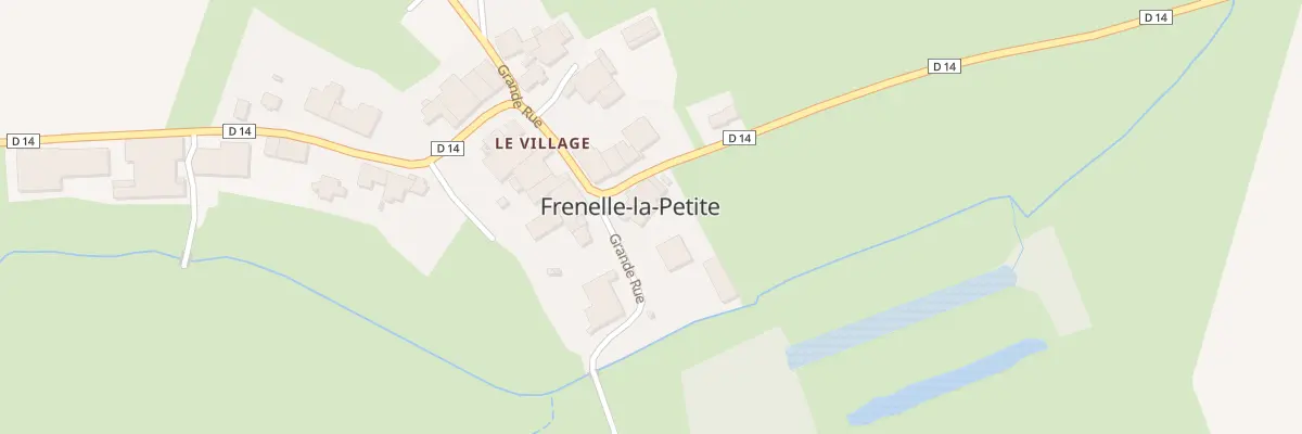 Plan du 6 Rue de la Levée à Frenelle-la-Petite