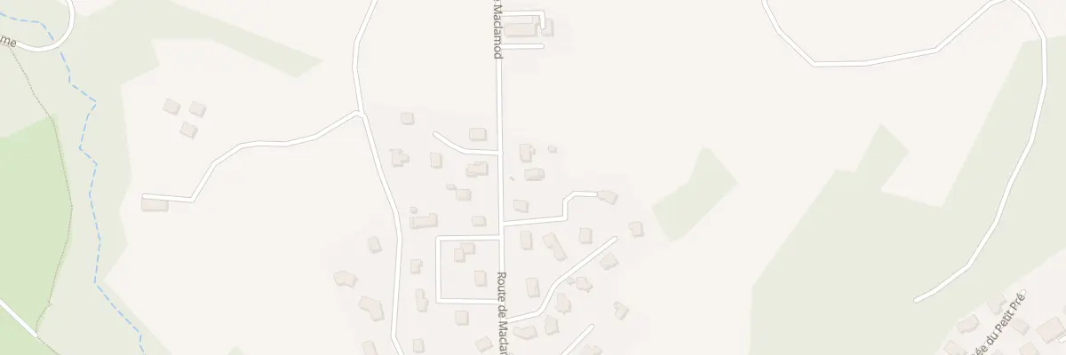 Plan du 80 Rte de Maclamod à Chavanod