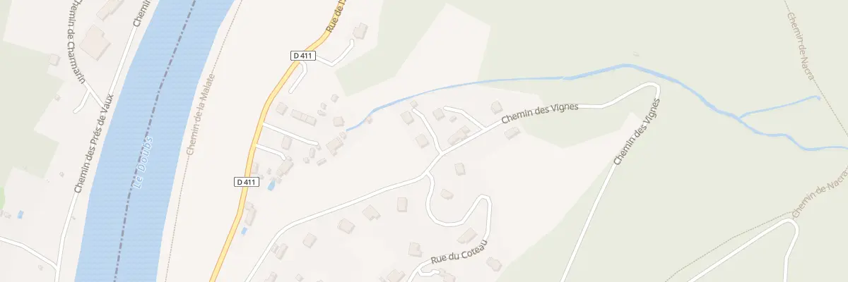 Plan du 1 Che de Chevriot Dessous à Montfaucon