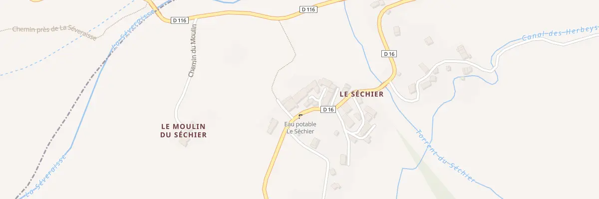 Plan du 5001 Rte du Ban du Peyron à Saint-Jacques-en-Valgodemard