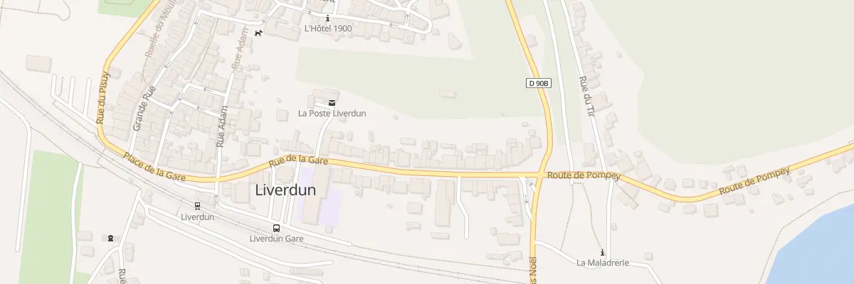 Plan du 39 Rue de la Gare à Liverdun