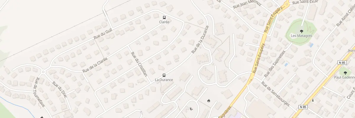 Plan du 16 Rue de la Durance à Gap