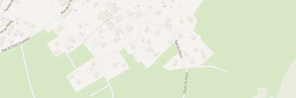 Plan du 7 Rue des Hauts de Cléron à Cléron