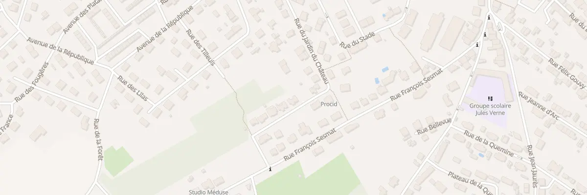 Plan du 14 Rue du Jardin du Château à Dieulouard