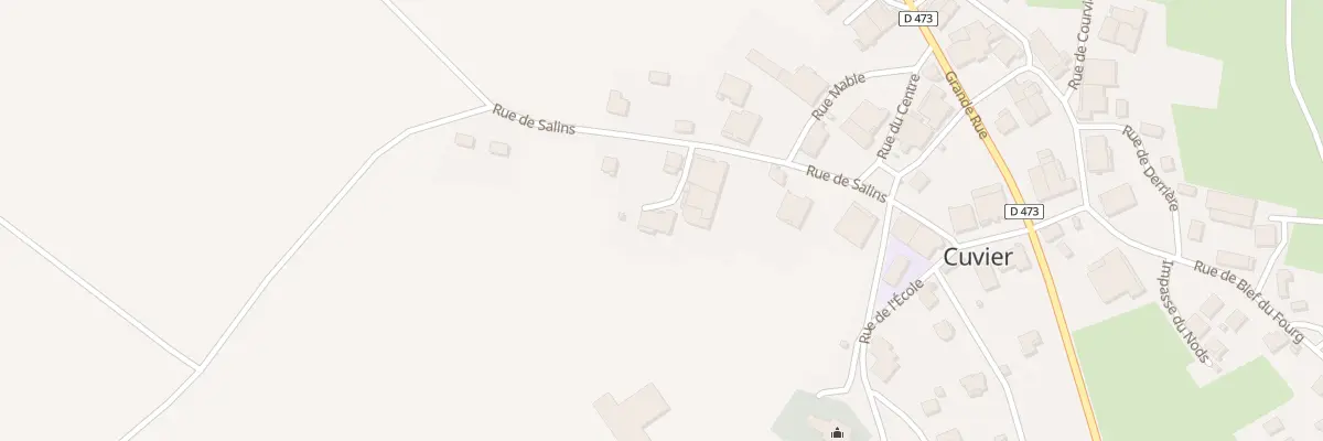 Plan du 17 Rue de Salins à Cuvier