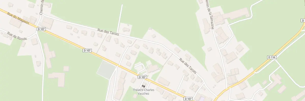 Plan du 11 Rue des Tarrots à Censeau