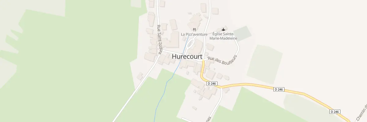 Plan du 3 Rue du Pont à Hurecourt