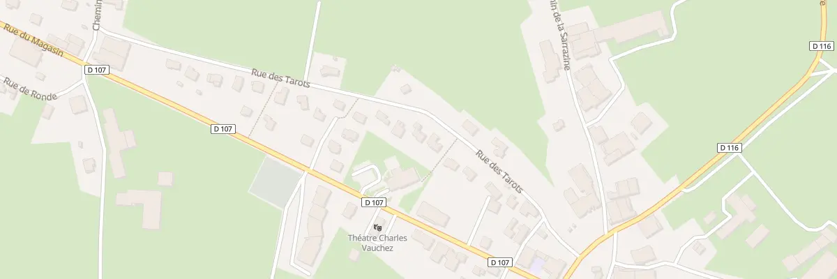Plan du 9 Rue des Tarrots à Censeau