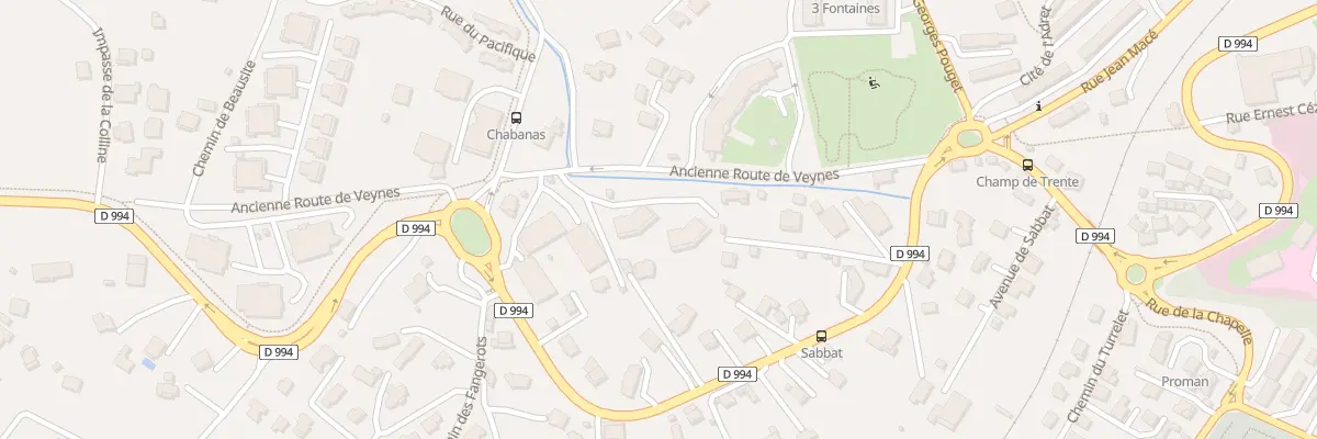 Plan du 7 Ancienne Route de Veynes à Gap