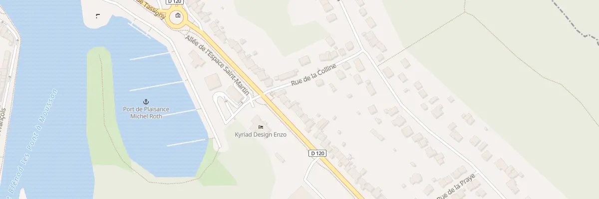 Plan du 697 Av des Etats-Unis à Pont-à-Mousson