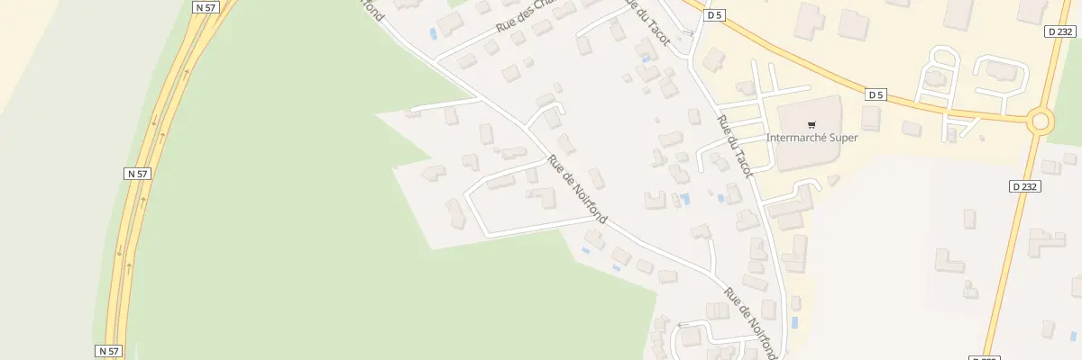 Plan du 35 Rue de Noirfond à Rioz