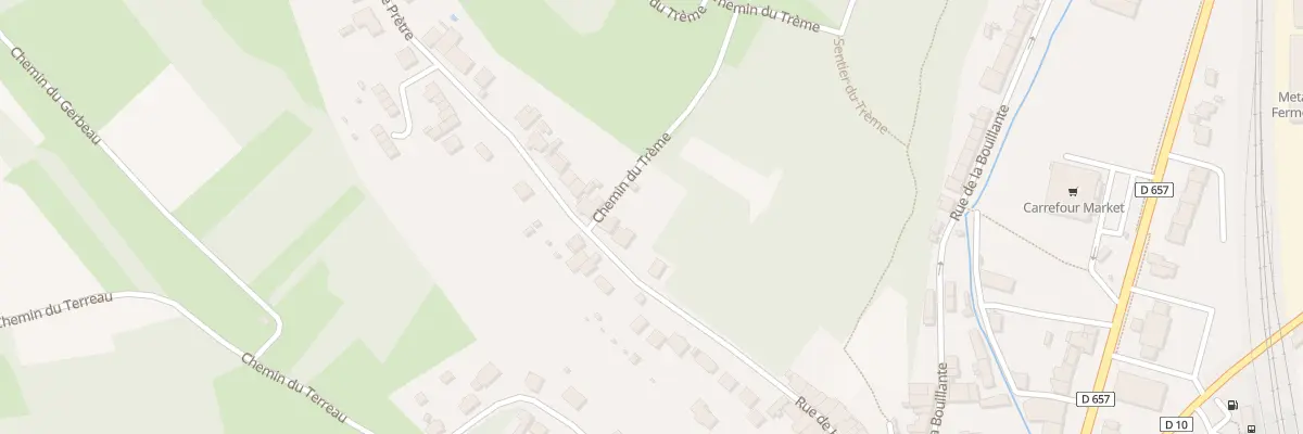 Plan du 2 Rue du Bois le Prètre à Dieulouard