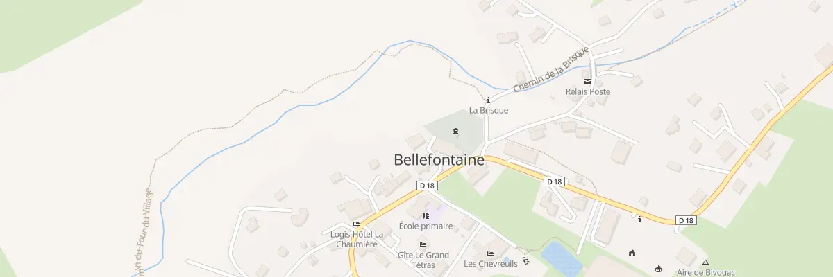 Plan du 4309 Rte des Fontaines à Mont-sur-Monnet