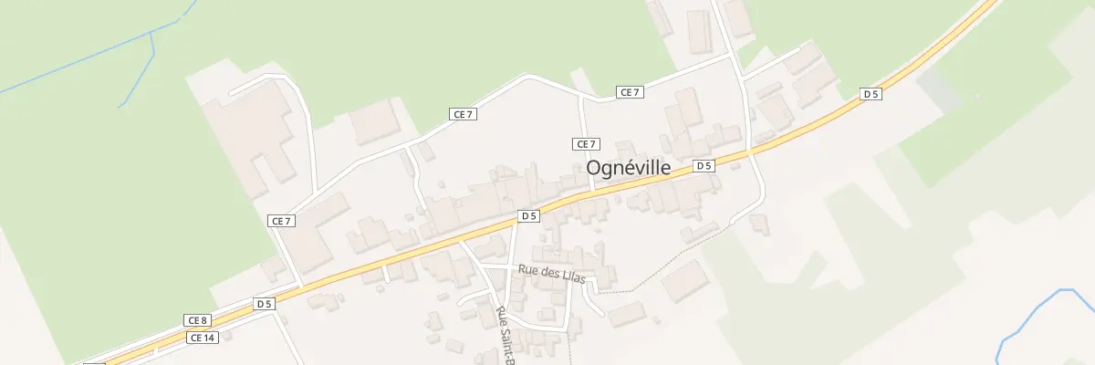 Plan du 24 Rue du Marechal Lyautey à Ognéville