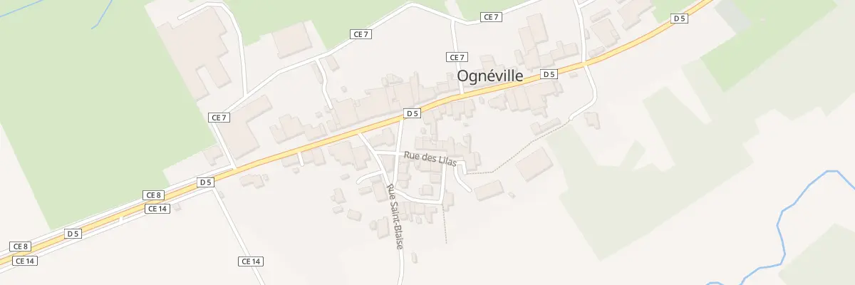 Plan du 3 Rue des Lilas à Ognéville