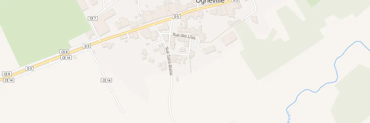 Plan du 6B Rue des Roses à Ognéville