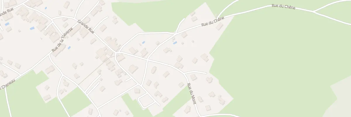 Plan du 5 Rue du Mont à Cléron