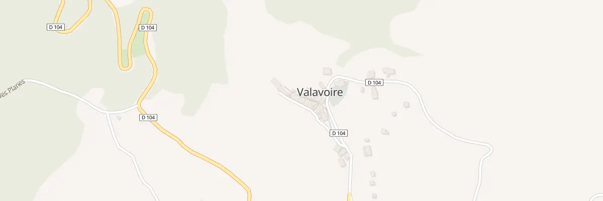 Plan du 5020 Le Village à Valavoire
