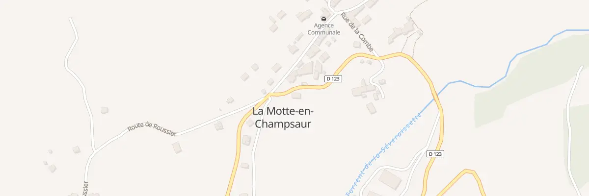 Plan du 5159 Les Pessoles à La Motte-en-Champsaur