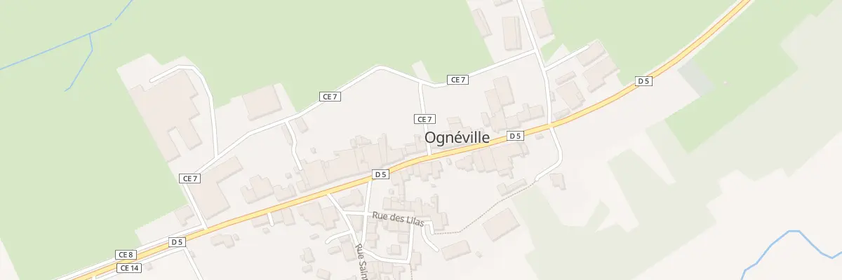Plan du 20 Rue du Marechal Lyautey à Ognéville