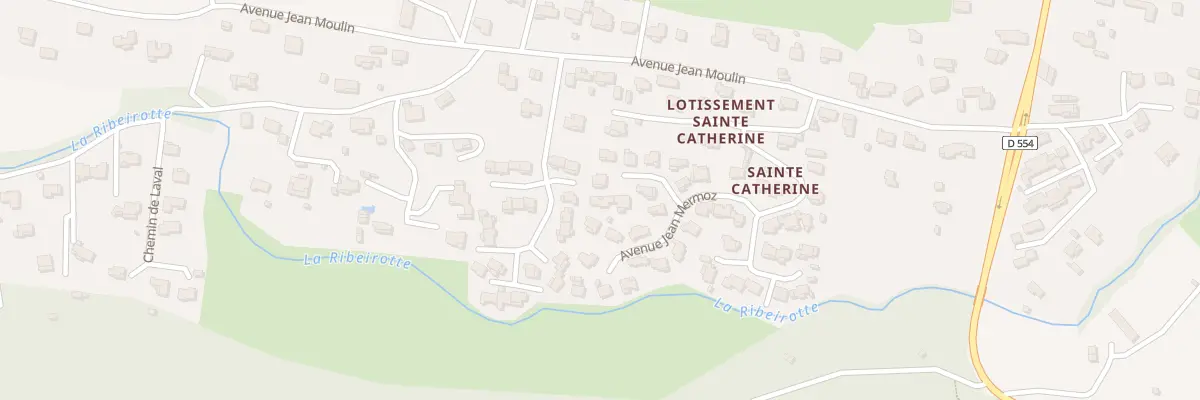 Plan du 5847 Sainte Catherine au Val