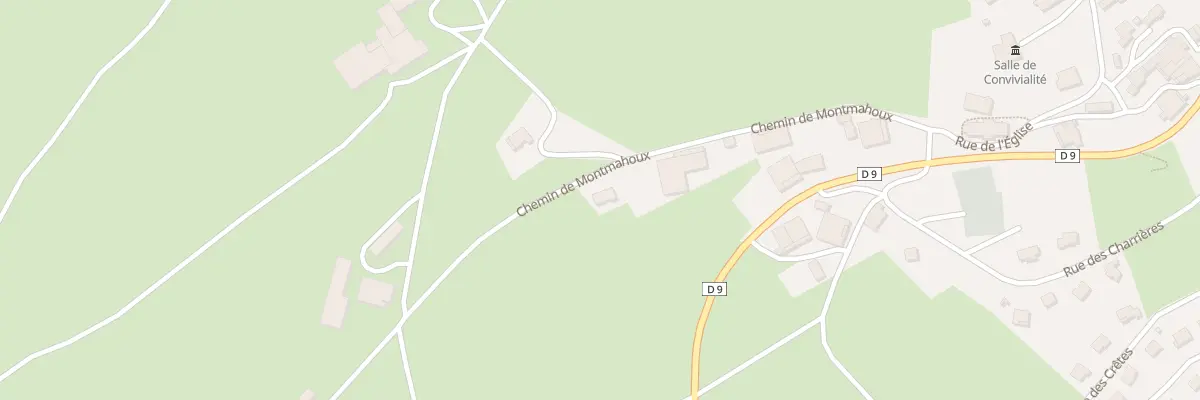 Plan du 7 Che de Montmahoux à Déservillers