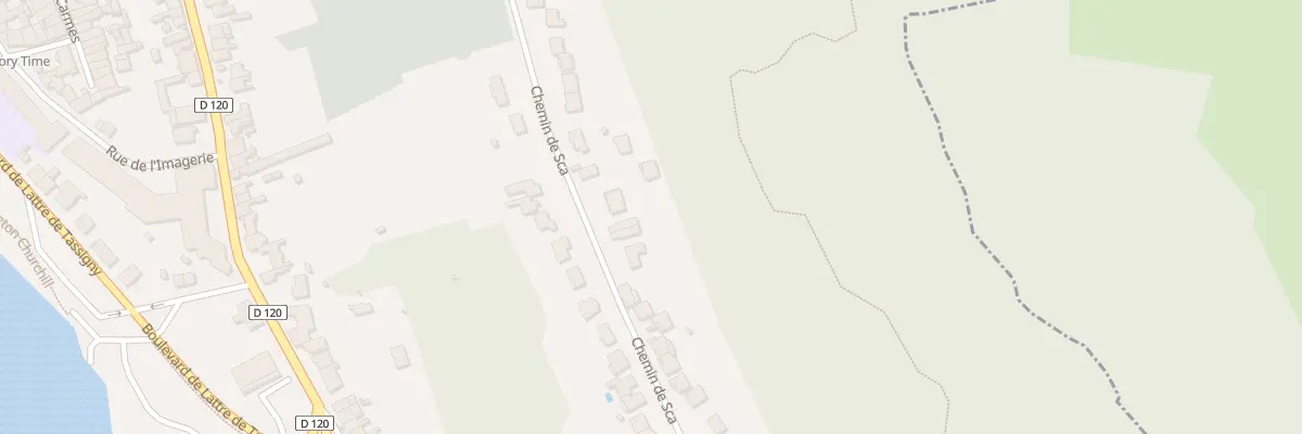 Plan du 353B Che de Sca à Pont-à-Mousson