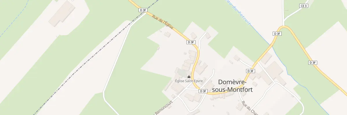 Plan du 51 Rue de l’Église à Domèvre-sous-Montfort
