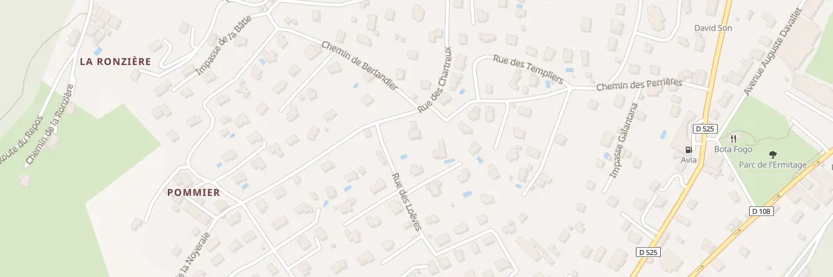 Plan du 1 Rue des Chartreux à Allevard