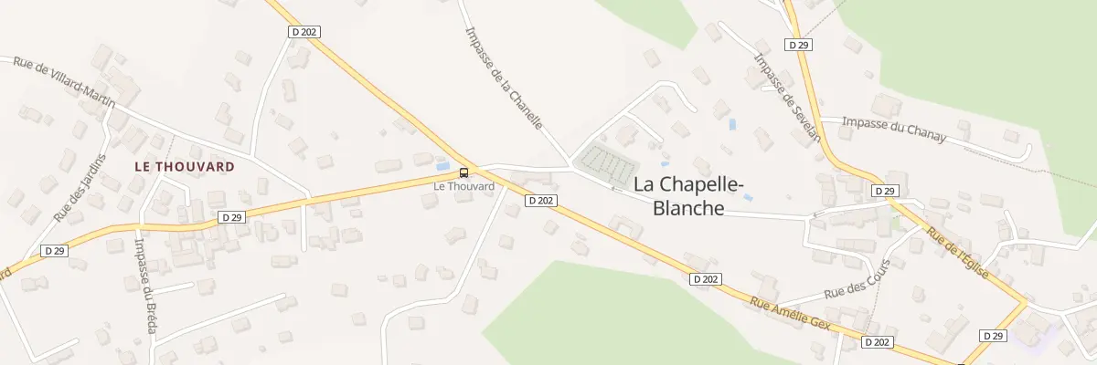 Plan du 271 Rue de la Chapelle à La Chapelle-Blanche