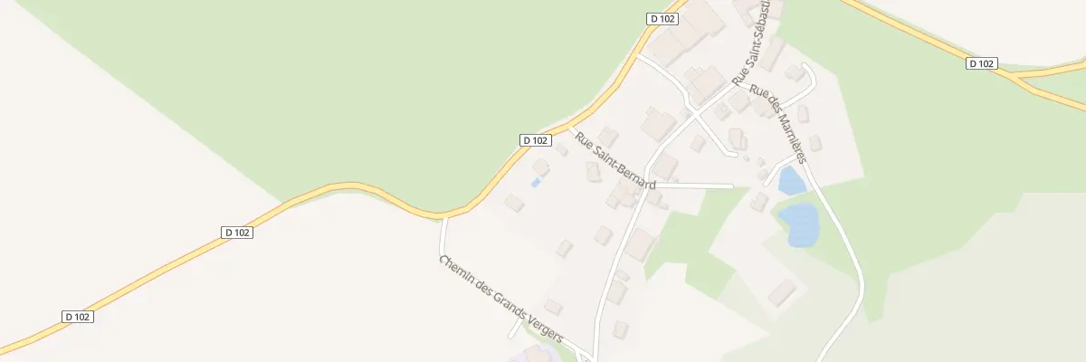 Plan du 1 Rue Saint-Laurent aux Monts-Ronds