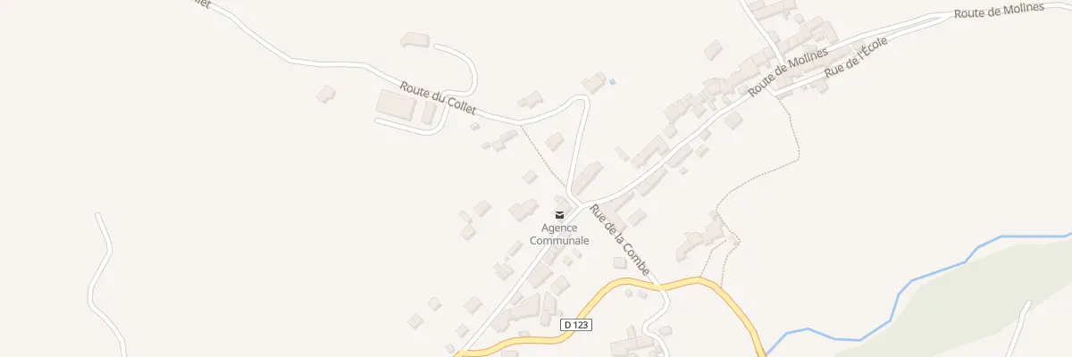 Plan du 5158 Les Pessoles à La Motte-en-Champsaur