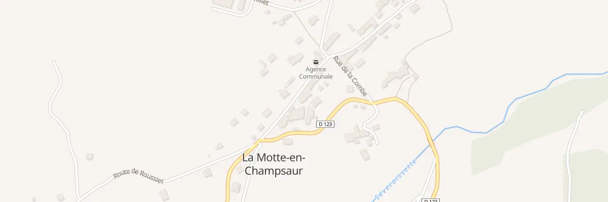 Plan du 2 Rue Endroune du Glavour à La Motte-en-Champsaur