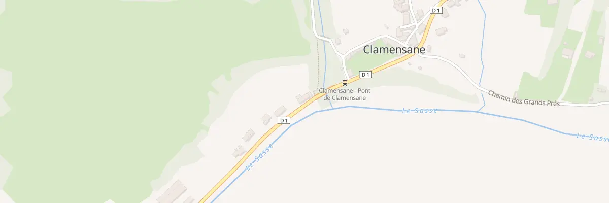 Plan du 5005 Champ Long à Clamensane