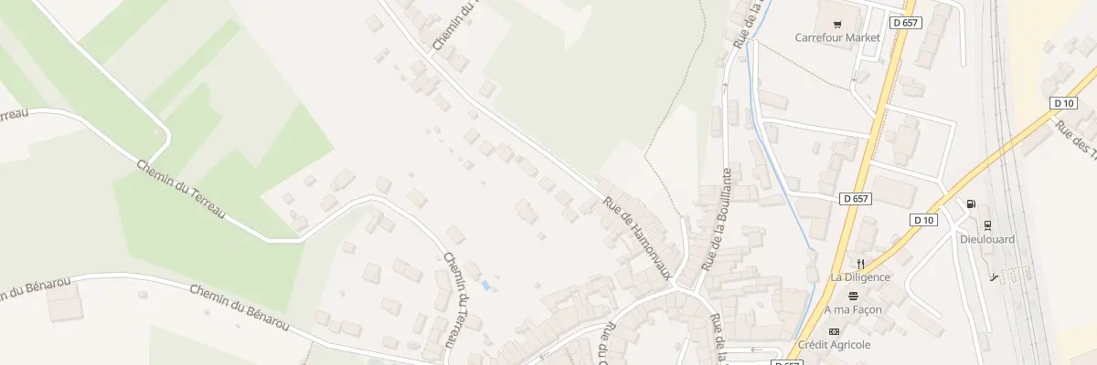 Plan du 3 Rue du Bois le Prètre à Dieulouard