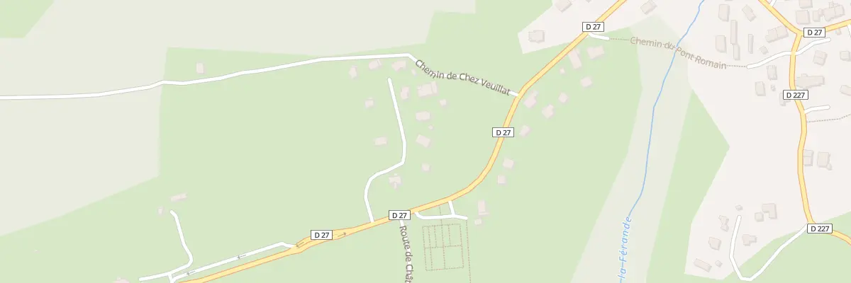Plan du 130 Chem du Clos St Francois à Copponex