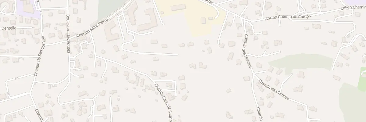 Plan du 170 Che Saint Pierre à Brignoles