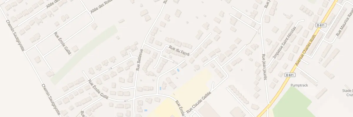 Plan du 16 Rue du Ferré à Dieulouard