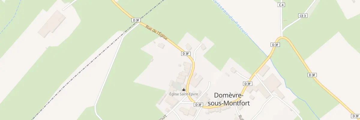 Plan du 71 Rue de l’Église à Domèvre-sous-Montfort