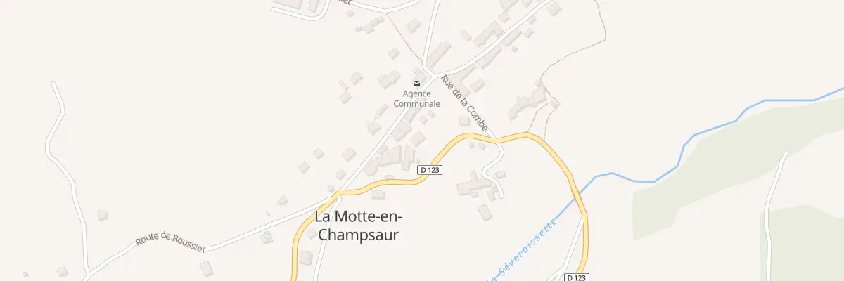 Plan du 5045 Les Prenachs à La Motte-en-Champsaur