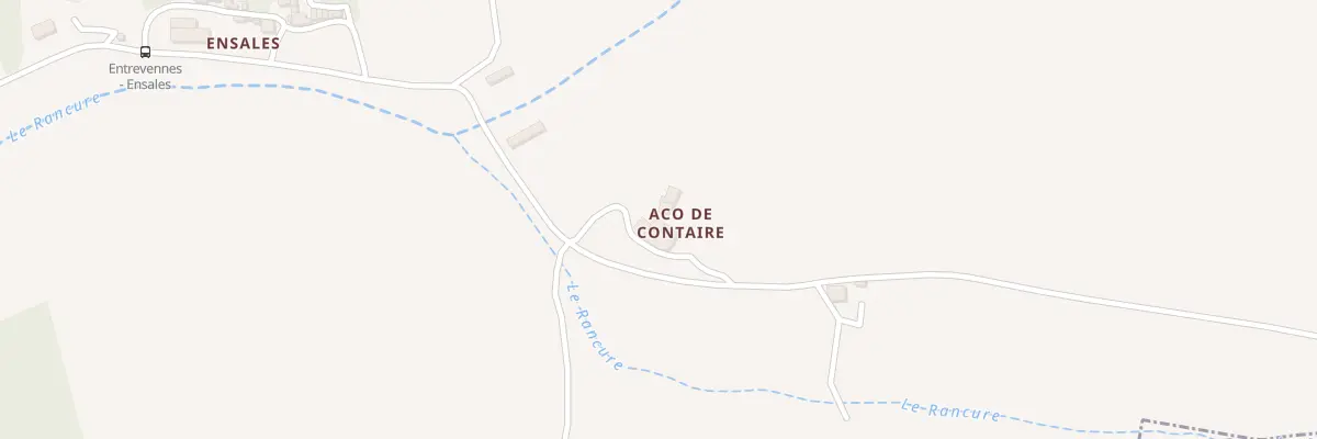 Plan du 5026 Aco de Contaire à Entrevennes