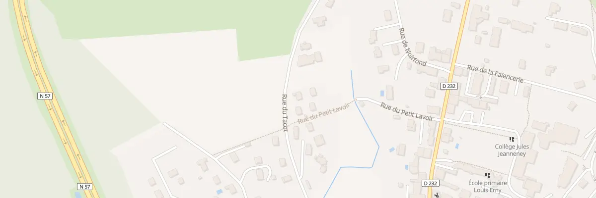 Plan du 12A Rue du Tacot à Rioz