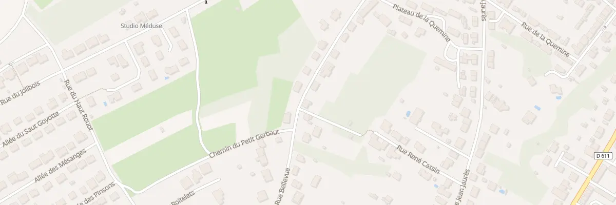 Plan du 21 Rue Bellevue à Dieulouard