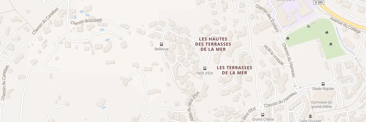 Plan du 4 Vc du Vent du Soleil à Carqueiranne