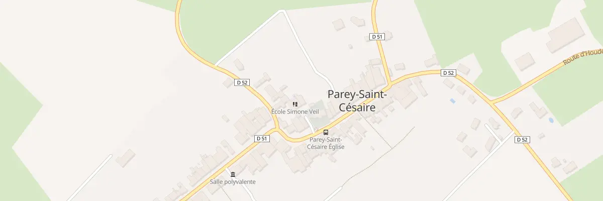 Plan du 2 Pl de l’Eglise à Parey-Saint-Césaire