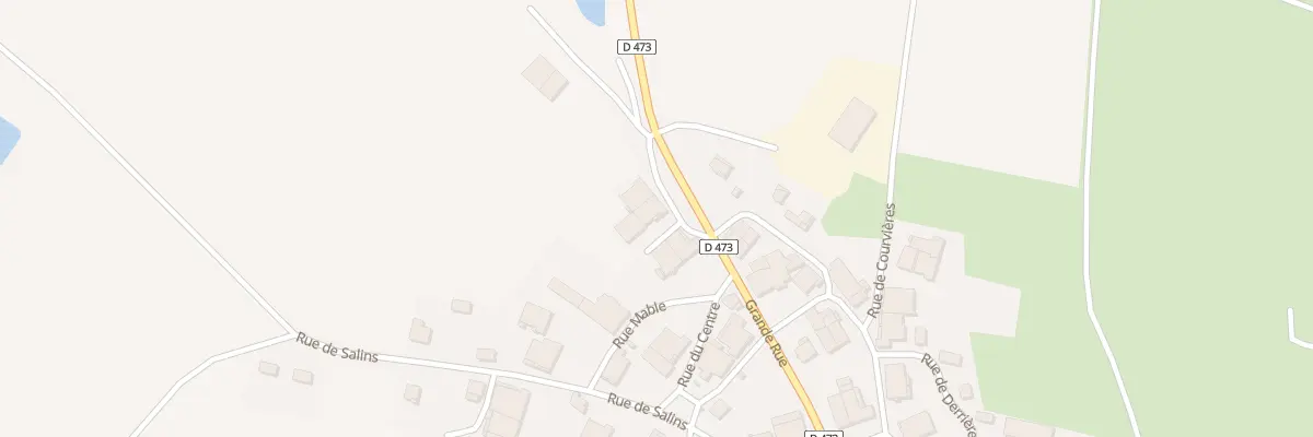 Plan du 3 Rue des Paloux à Cuvier