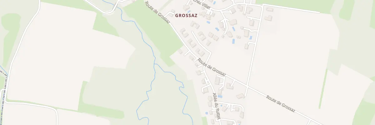 Plan du 1073 Rte de Grossaz à Feigères