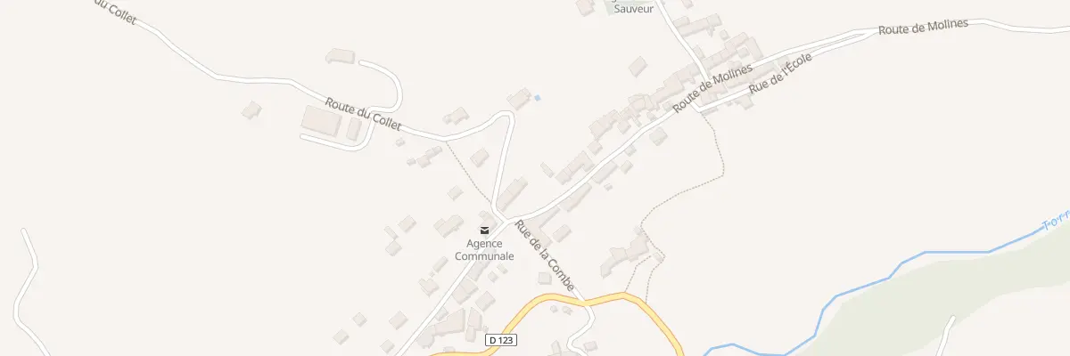 Plan du 5118 Les Prenachs à La Motte-en-Champsaur
