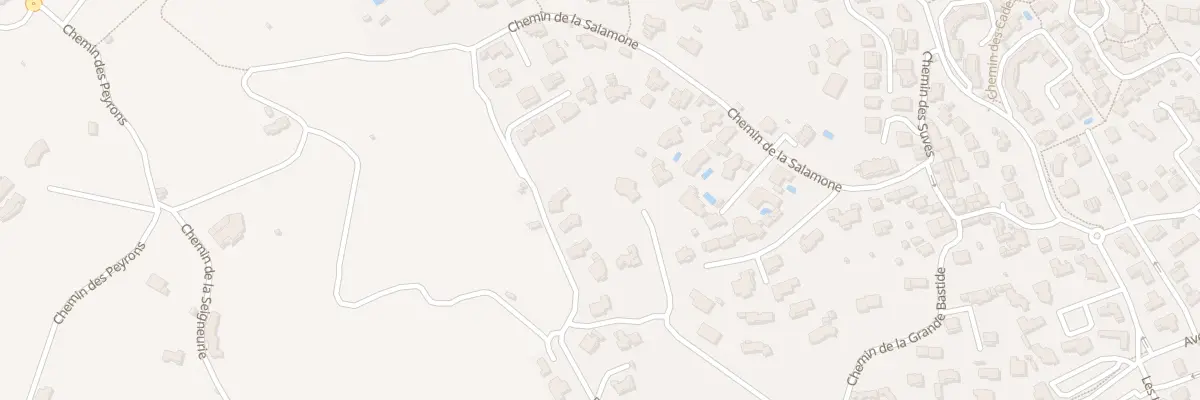 Plan du 193 Tra du Haut Pradon à Carqueiranne