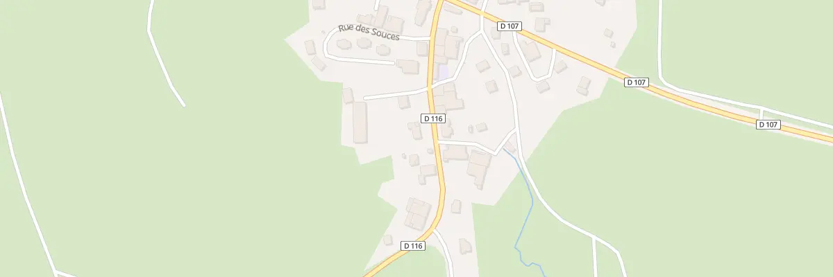 Plan du 8 Rue du Val de Mièges à Censeau